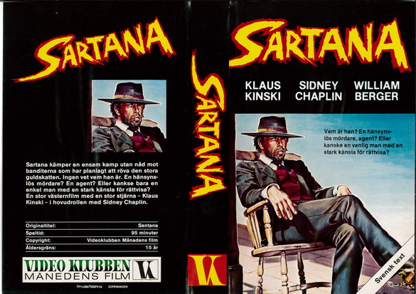 SARTANA (VHS)